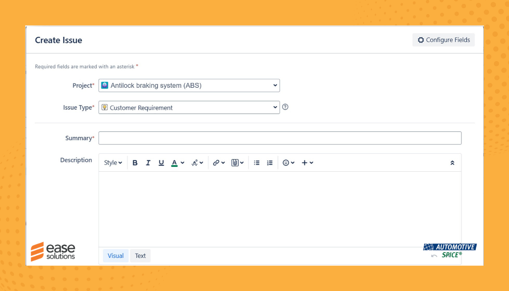 Getting to know SYS.1 Requirements Elicitation and its implementation using easeRequirements for JIRA